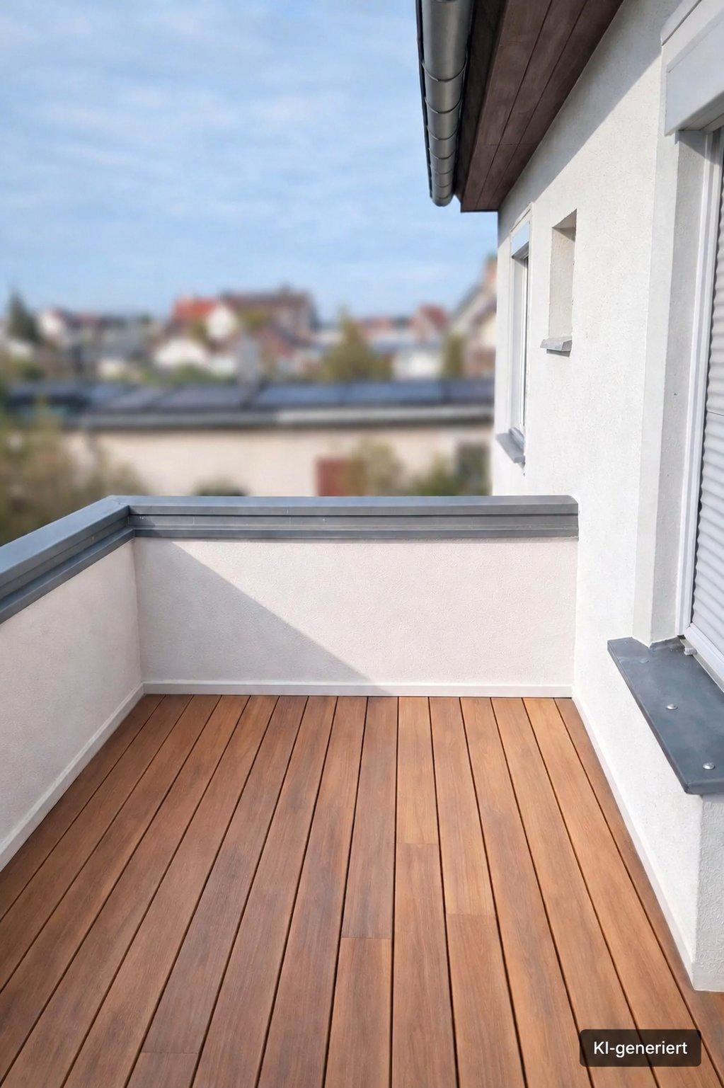 AI-generated visualisation for illustration only – Three-room flat with a balcony in Aken, image 7